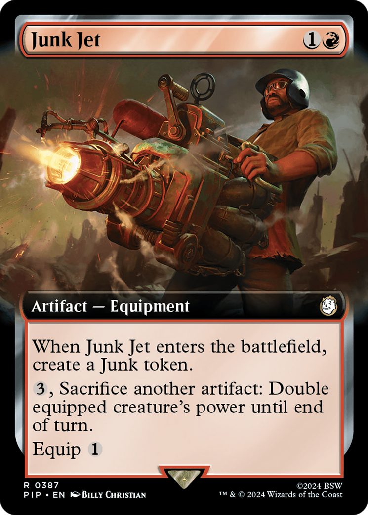 Junk Jet (Extended Art) [Fallout] [Foil]