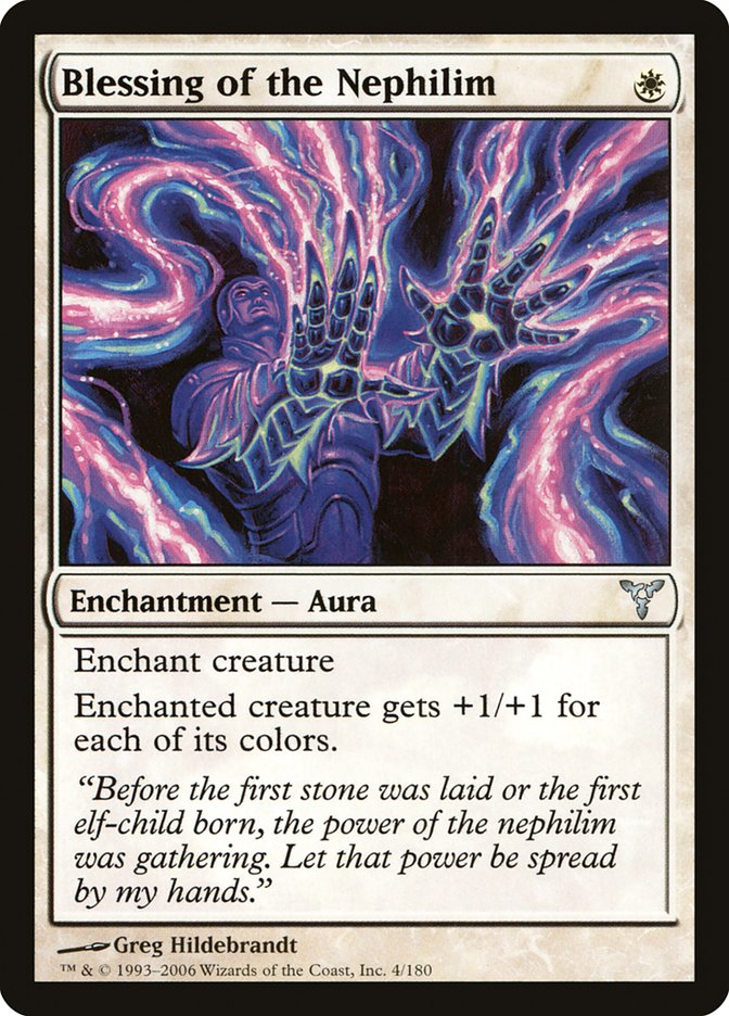 Blessing of the Nephilim [Dissension] [Foil]