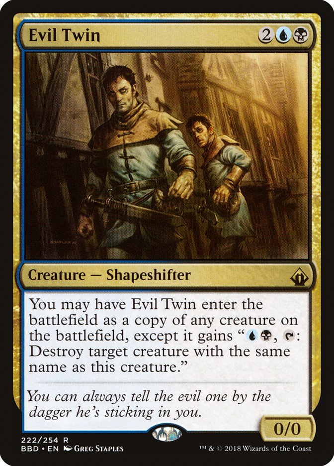 Evil Twin [Battlebond] [Foil]