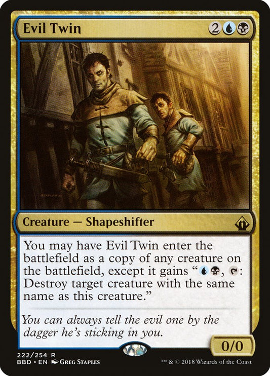 Evil Twin [Battlebond] [Foil]