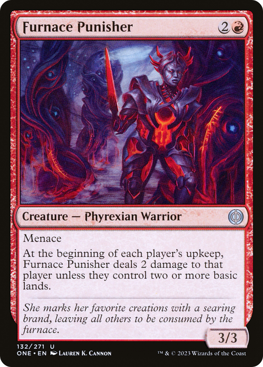 Furnace Punisher [Phyrexia: All Will Be One] [Foil]