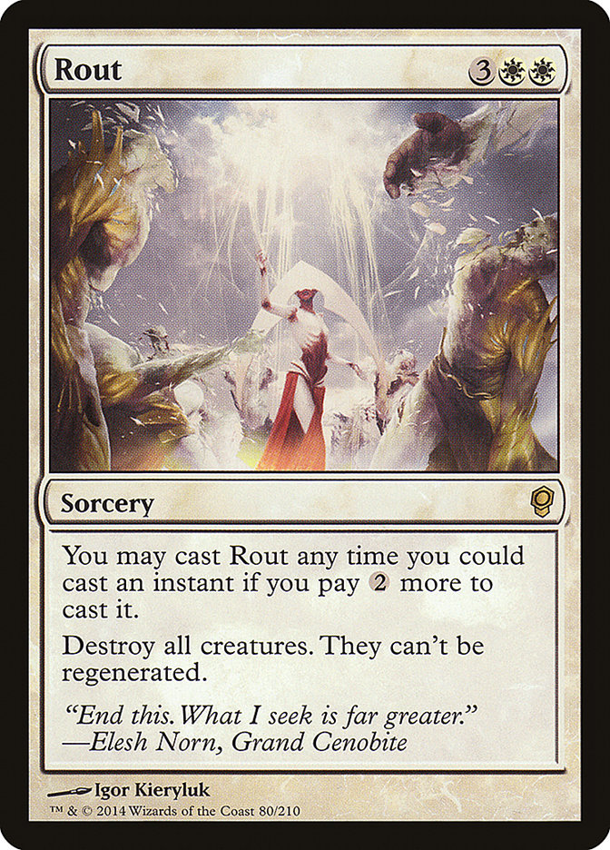 Rout [Conspiracy] [Foil]