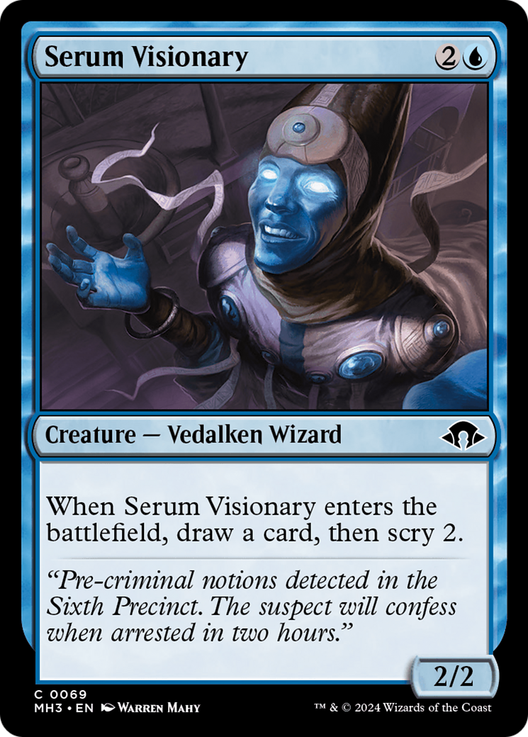 Serum Visionary [Modern Horizons 3] [Foil]