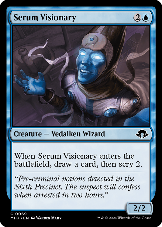 Serum Visionary [Modern Horizons 3] [Foil]