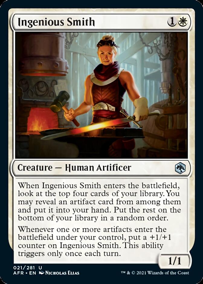Ingenious Smith [Dungeons & Dragons: Adventures in the Forgotten Realms] [Foil]