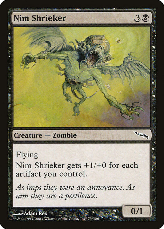 Nim Shrieker [Mirrodin] [Foil]