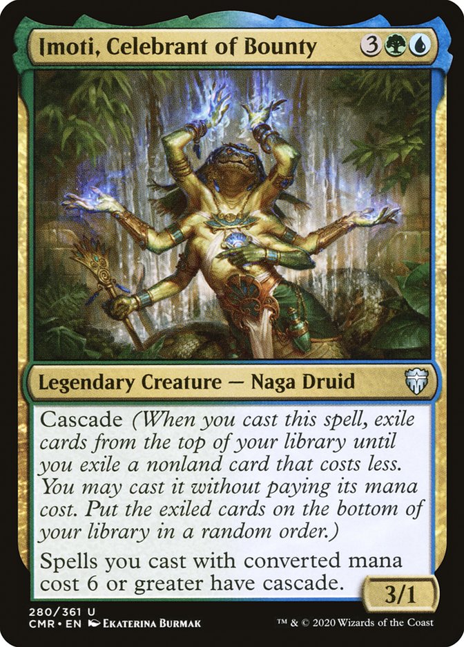 Imoti, Celebrant of Bounty [Commander Legends] [Foil]