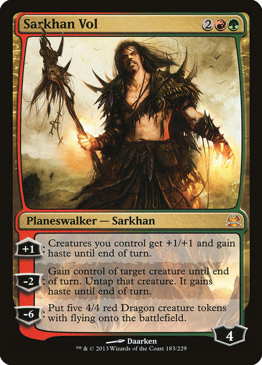 Sarkhan Vol [Modern Masters] [Foil]