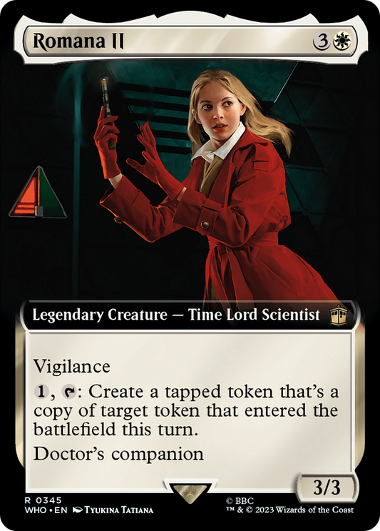 Romana II (Extended Art) [Doctor Who] [Foil]