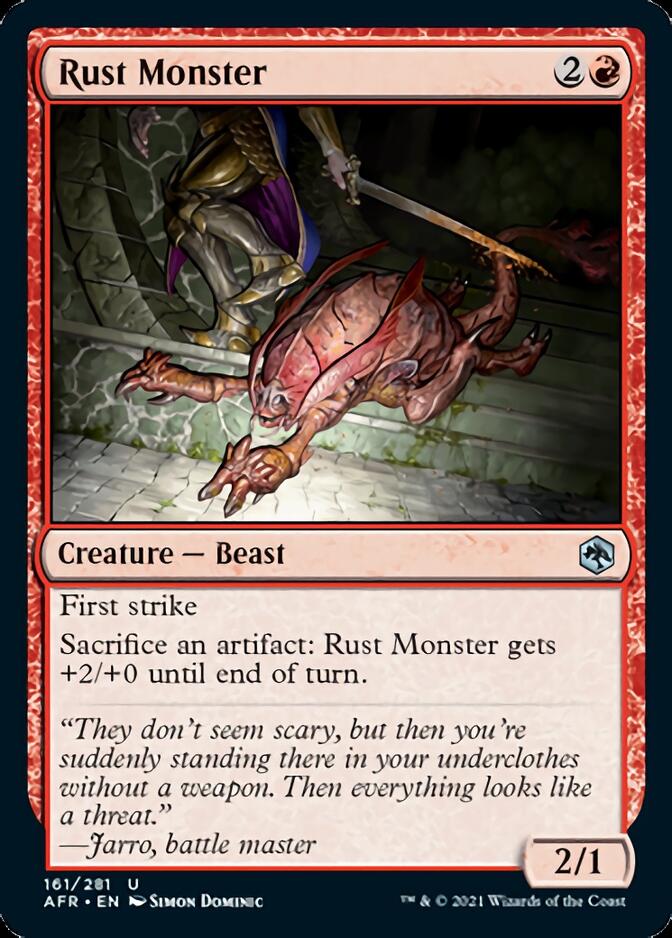 Rust Monster [Dungeons & Dragons: Adventures in the Forgotten Realms] [Foil]