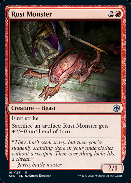Rust Monster [Dungeons & Dragons: Adventures in the Forgotten Realms] [Foil]