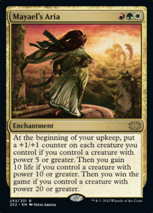Mayael's Aria [Double Masters 2022] [Foil]