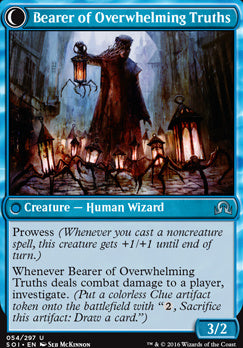Daring Sleuth // Bearer of Overwhelming Truths [Shadows over Innistrad] [Foil]