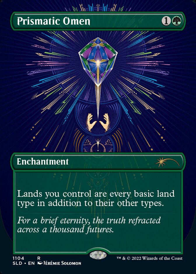 Prismatic Omen (Borderless) [Secret Lair Drop Series] [Foil]