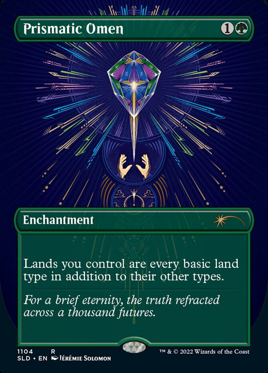 Prismatic Omen (Borderless) [Secret Lair Drop Series] [Foil]