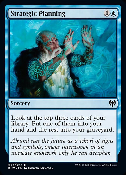 Strategic Planning [Kaldheim] [Foil]