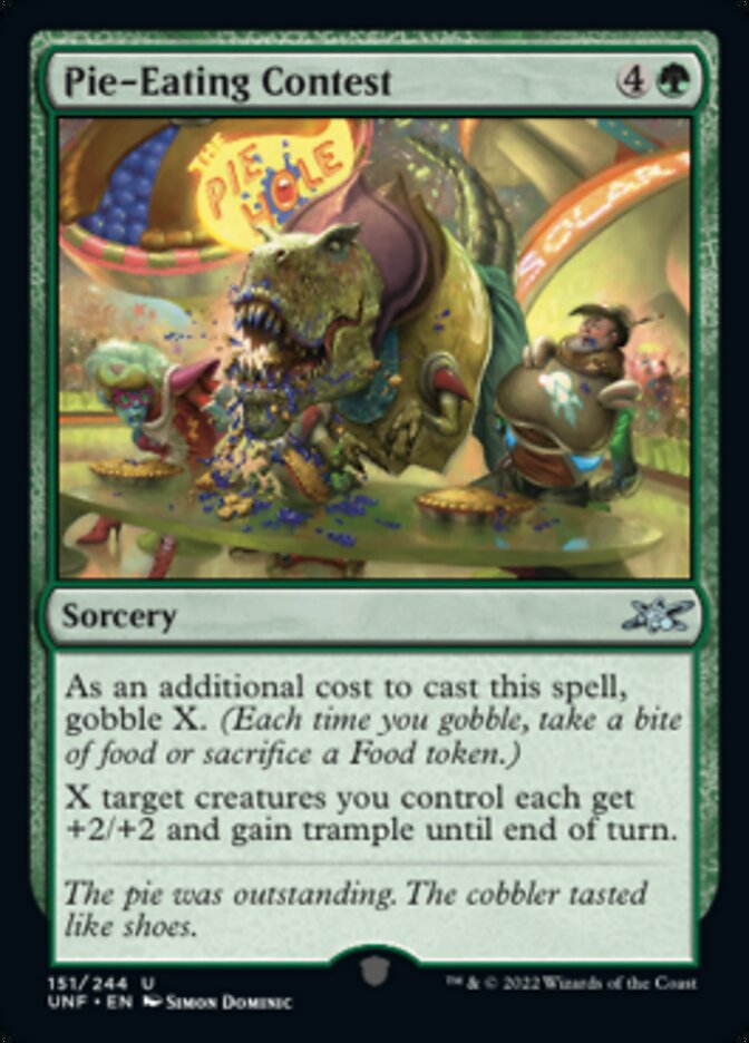 Pie-Eating Contest [Unfinity] [Foil]