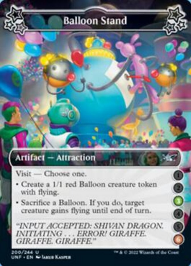 Balloon Stand (3-6) [Unfinity] [Foil]