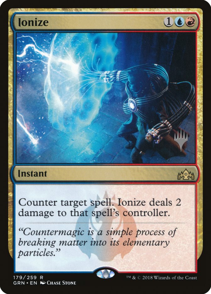 Ionize (Promo Pack) [Guilds of Ravnica Promos] [Foil]