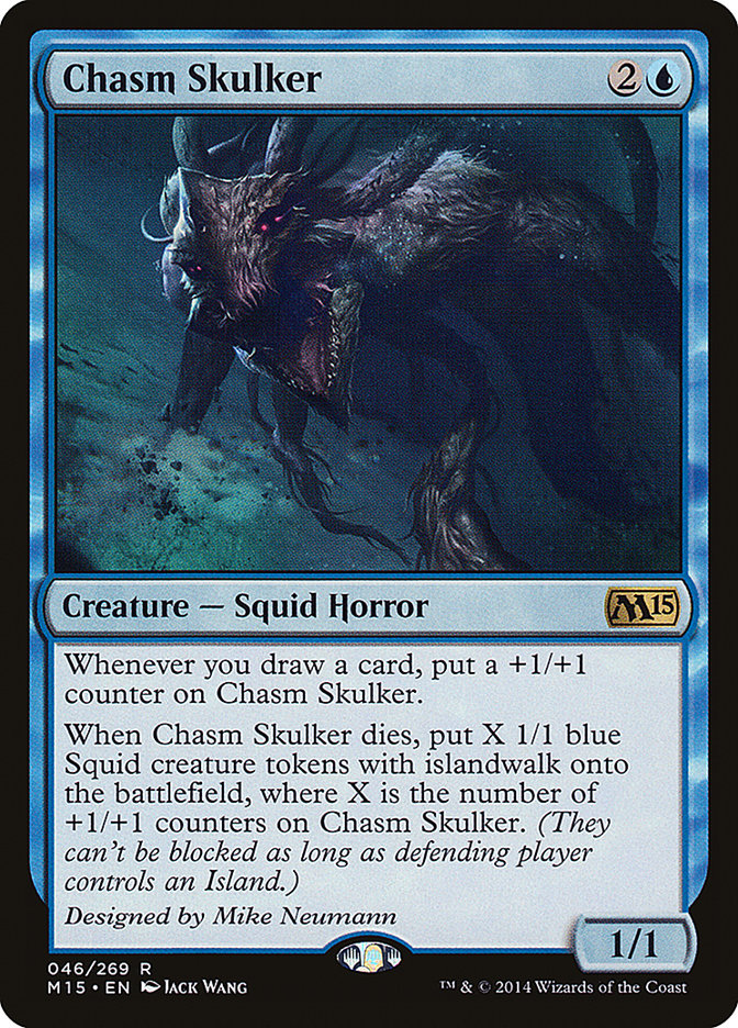 Chasm Skulker [Core Set 2015] [Foil]