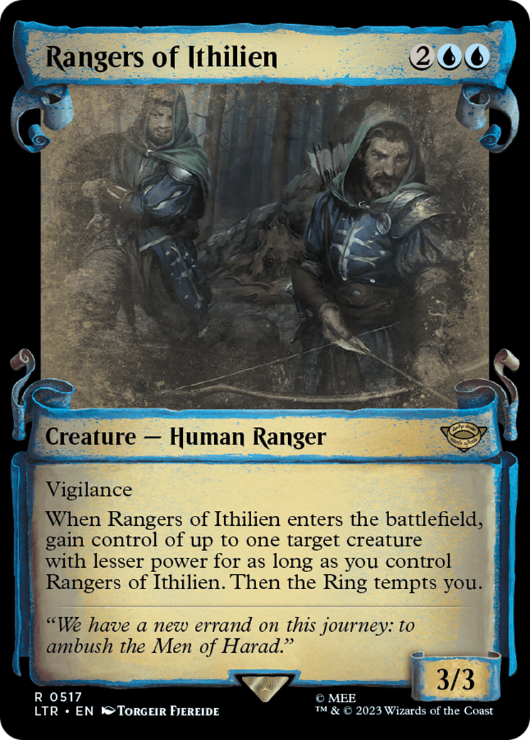 Rangers of Ithilien [The Lord of the Rings: Tales of Middle-Earth Showcase Scrolls] [Foil]