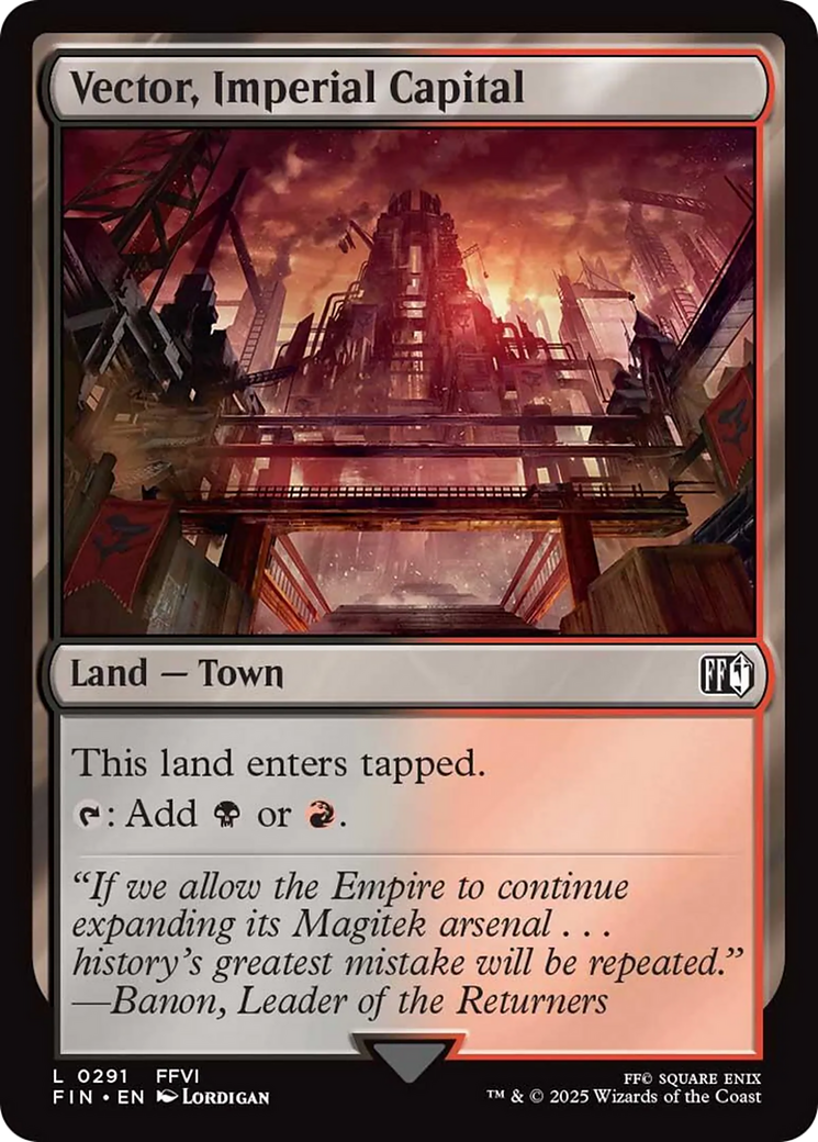 Vector, Imperial Capital [FINAL FANTASY] [Foil]