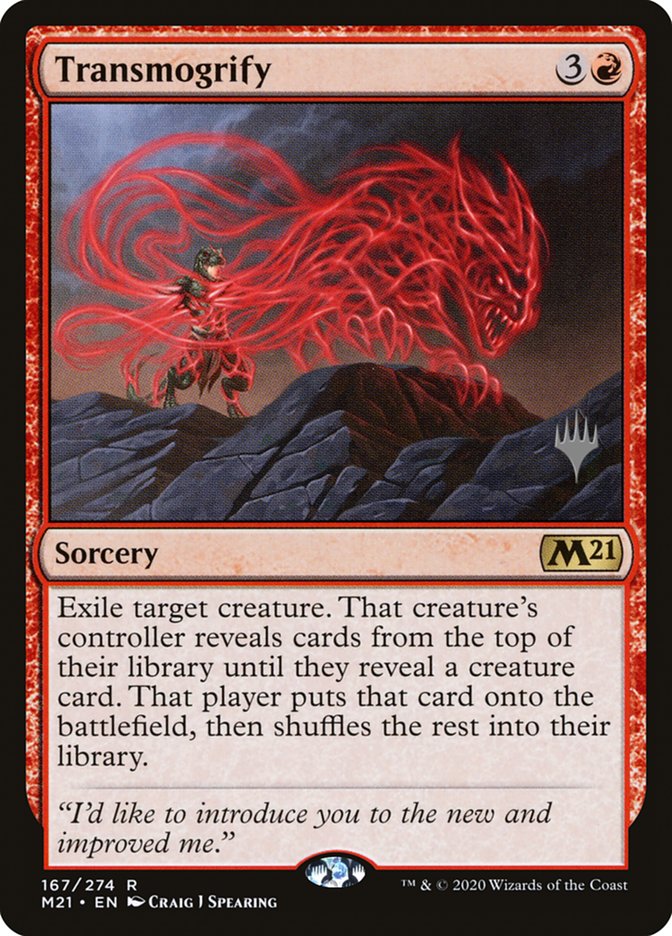 Transmogrify (Promo Pack) [Core Set 2021 Promos] [Foil]