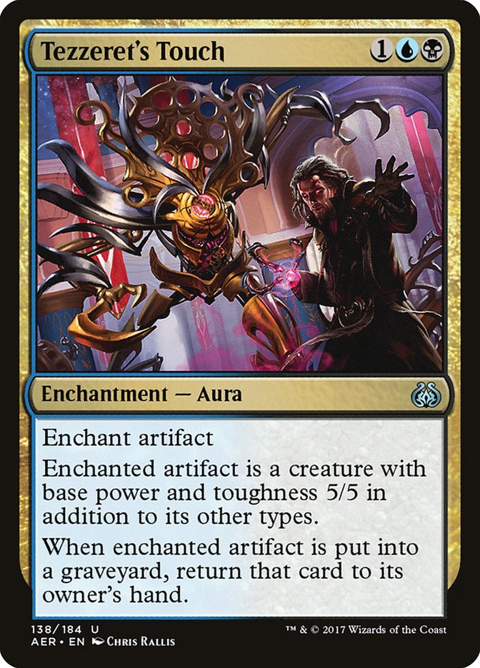 Tezzeret's Touch [Aether Revolt] [Foil]