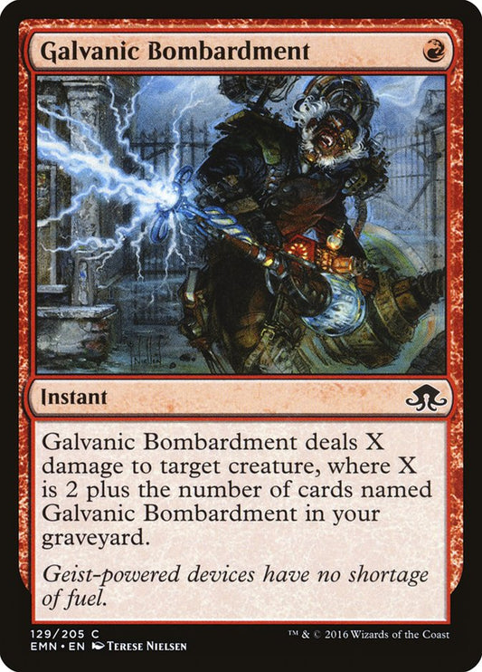 Galvanic Bombardment [Eldritch Moon] [Foil]