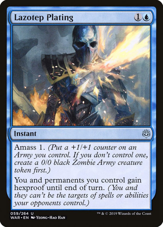 Lazotep Plating [War of the Spark] [Foil]