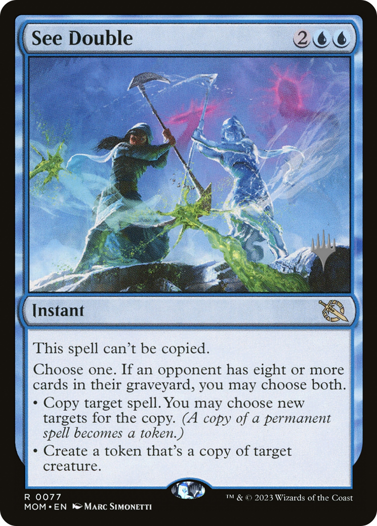See Double (Promo Pack) [March of the Machine Promos] [Foil]