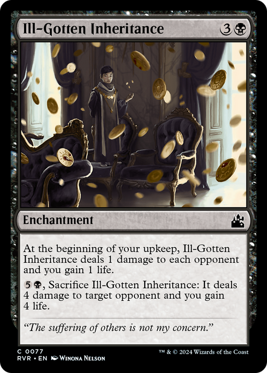 Ill-Gotten Inheritance [Ravnica Remastered] [Foil]