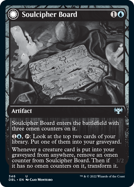 Soulcipher Board // Cipherbound Spirit [Innistrad: Double Feature] [Foil]