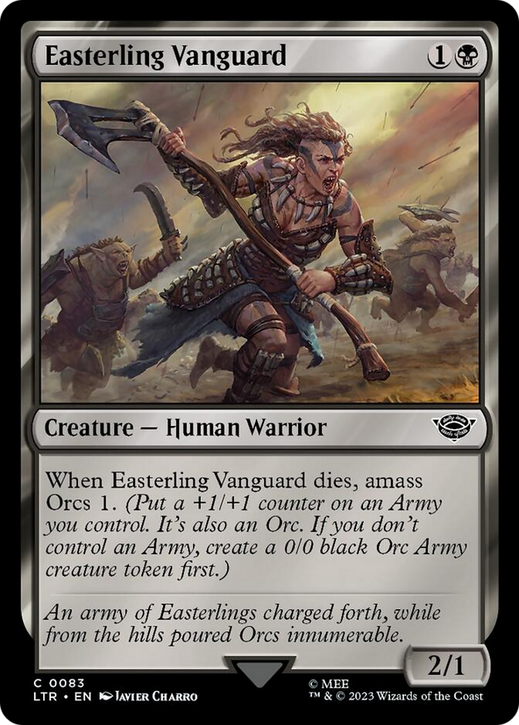 Easterling Vanguard [The Lord of the Rings: Tales of Middle-Earth] [Foil]