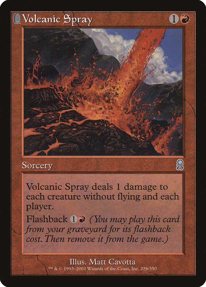 Volcanic Spray [Odyssey] [Foil]