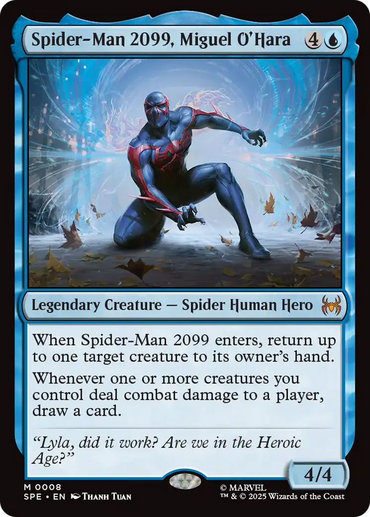 Spider-Man 2099, Miguel O'Hara [Marvel's Spider-Man: Eternal-Legal] [Foil]