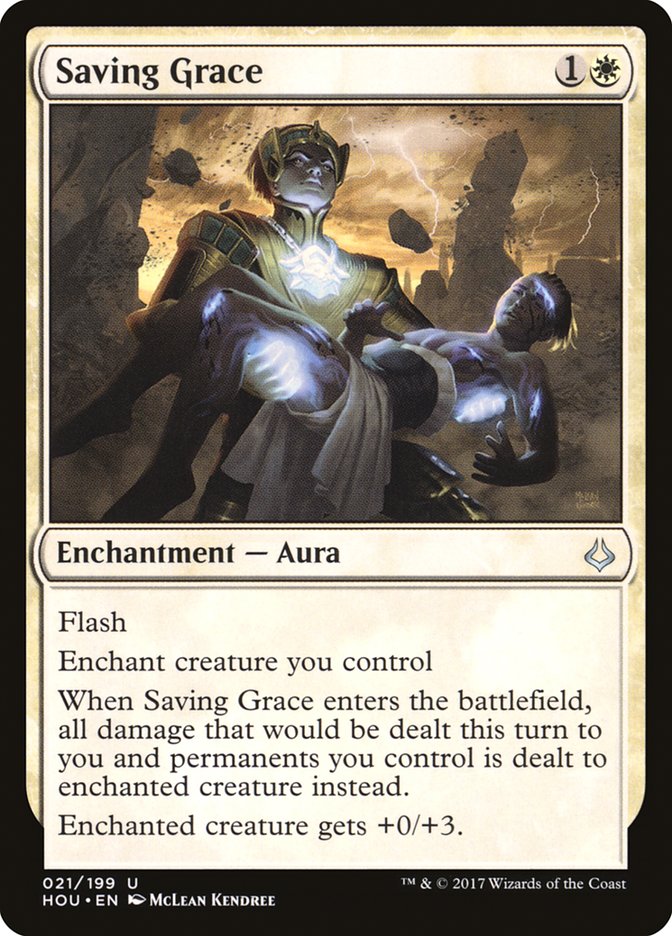 Saving Grace [Hour of Devastation] [Foil]