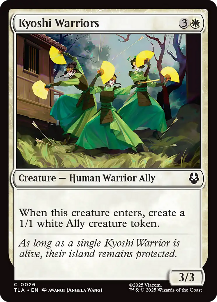 Kyoshi Warriors [Avatar: The Last Airbender] [Foil]