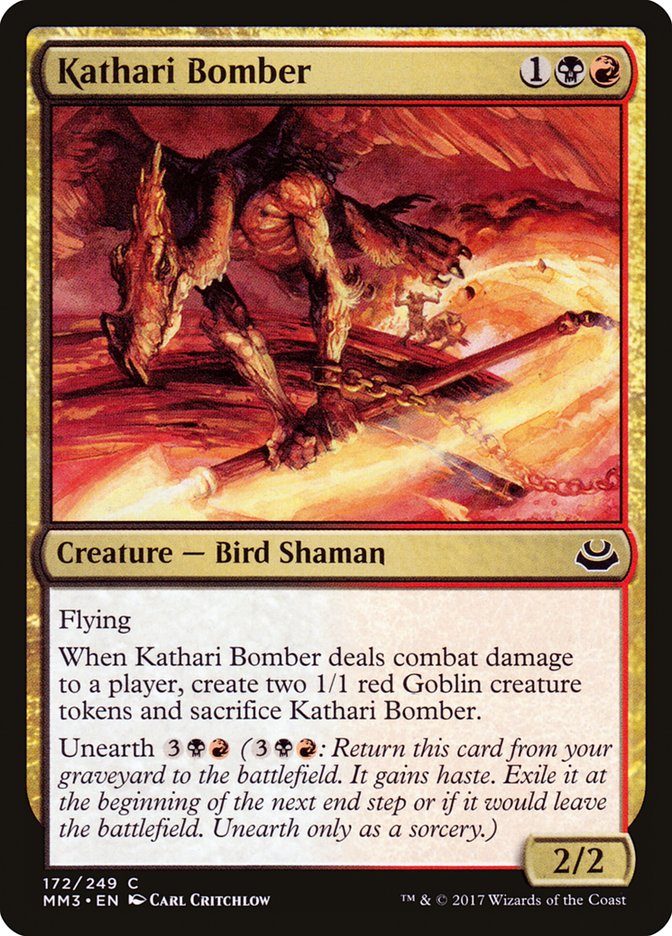 Kathari Bomber [Modern Masters 2017] [Foil]
