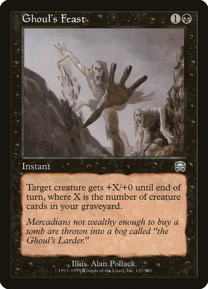 Ghoul's Feast [Mercadian Masques] [Foil]