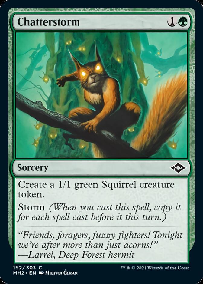 Chatterstorm [Modern Horizons 2] [Foil]