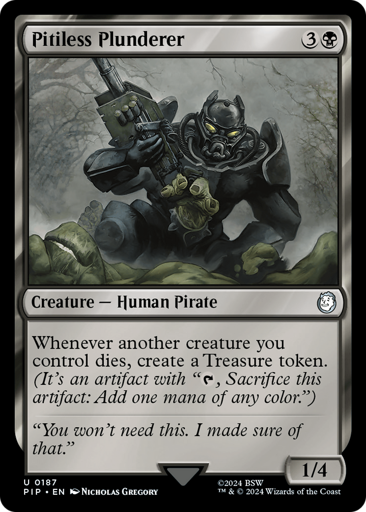Pitiless Plunderer [Fallout] [Foil]