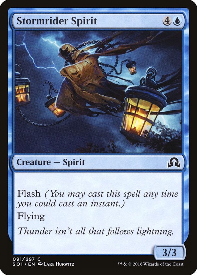 Stormrider Spirit [Shadows over Innistrad] [Foil]