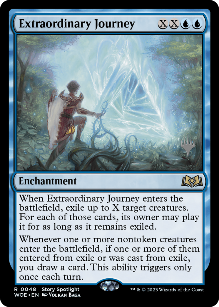 Extraordinary Journey (Promo Pack) [Wilds of Eldraine Promos] [Foil]