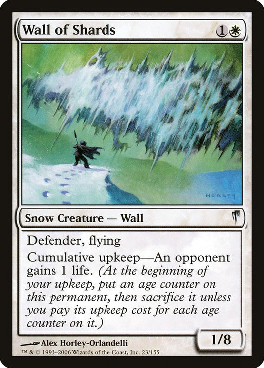 Wall of Shards [Coldsnap] [Foil]