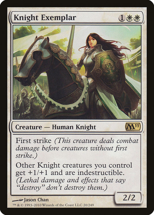 Knight Exemplar [Core Set 2011] [Foil]