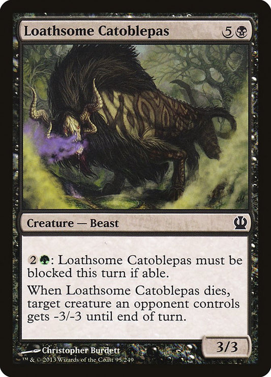 Loathsome Catoblepas [Theros] [Foil]