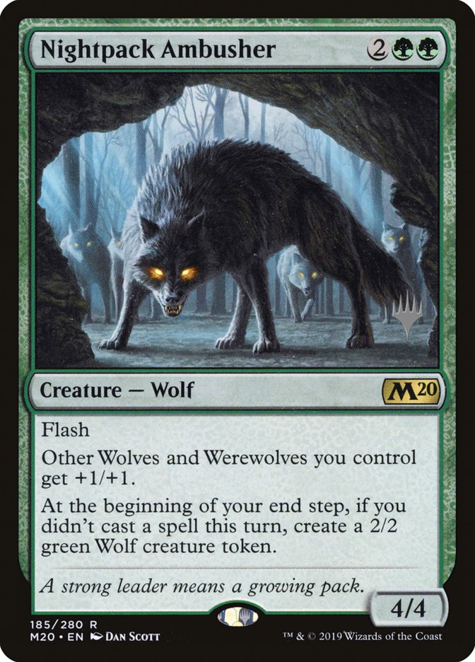Nightpack Ambusher (Promo Pack) [Core Set 2020 Promos] [Foil]