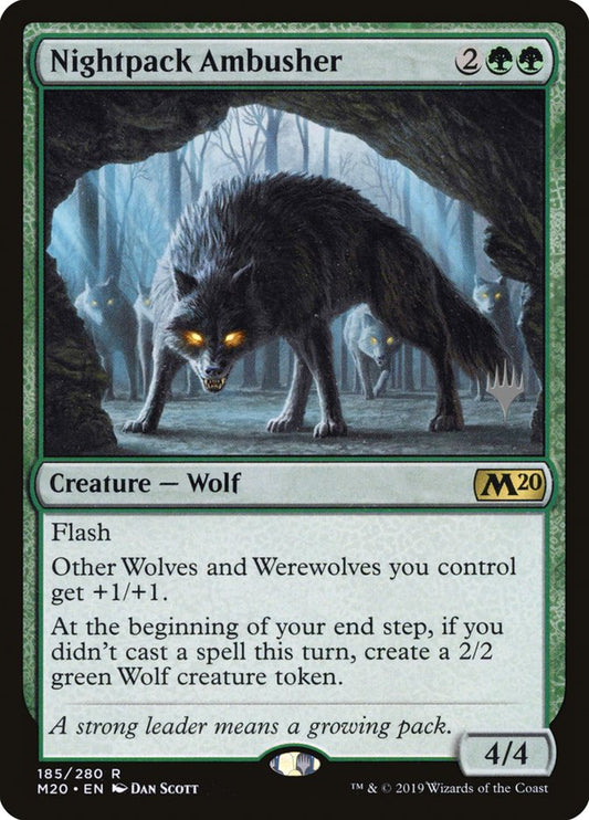 Nightpack Ambusher (Promo Pack) [Core Set 2020 Promos] [Foil]