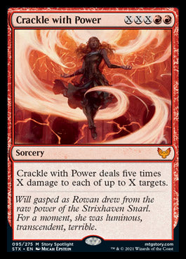 Crackle with Power [Strixhaven: School of Mages] [Foil]